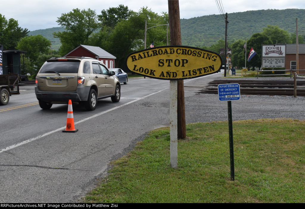 Railroad Crossing Sign